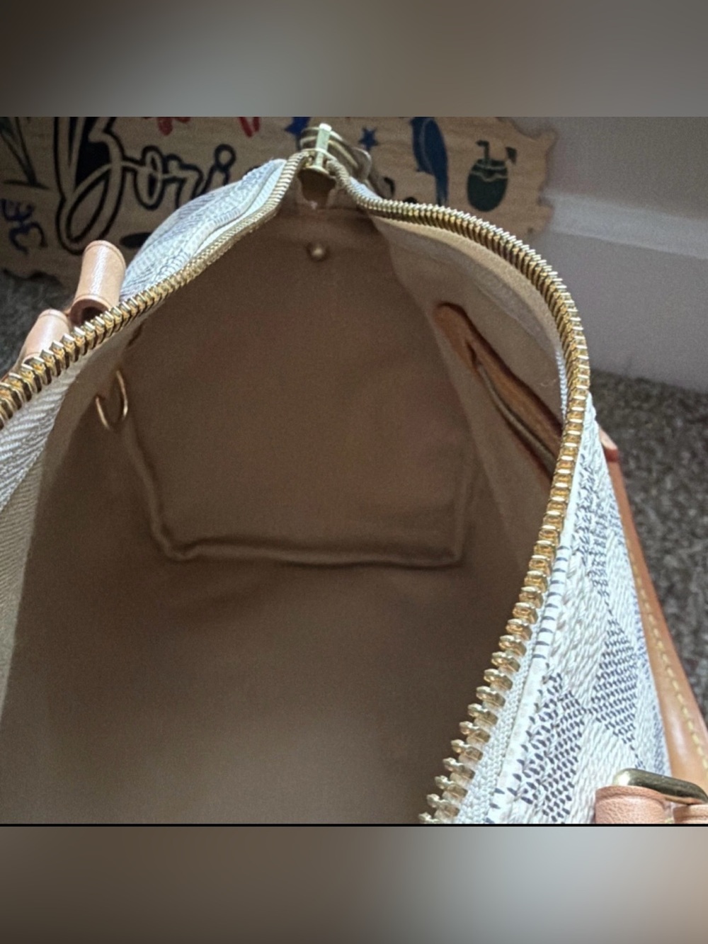 Louis Vuitton Damier Azur Speedy Bandoulière 30 - Picture 2 of 16